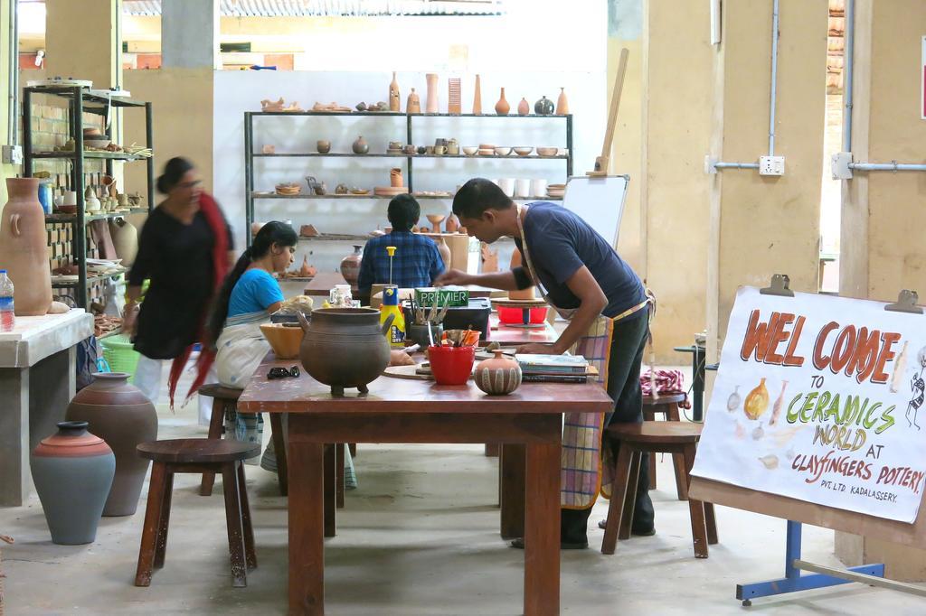 Clayfingers Art Cottage Thrissur Cameră foto